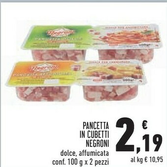 Conad Superstore Negroni Pancetta offerta