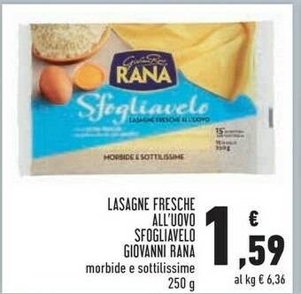 Giovanni Rana - Lasagne Fresche All'Uovo 250 G(ml)