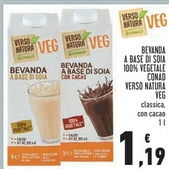 Conad Superstore Latte di soia offerta