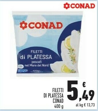 Conad Conad - Filetti Di Platessa offerta