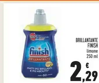 Conad Finish Brillantante Limone 250 Ml offerta