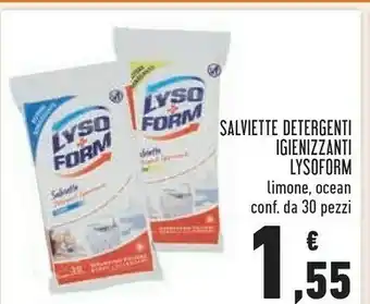 Conad Lysoform Salviette offerta