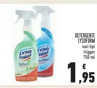 Conad Lysoform Sgrassatore offerta