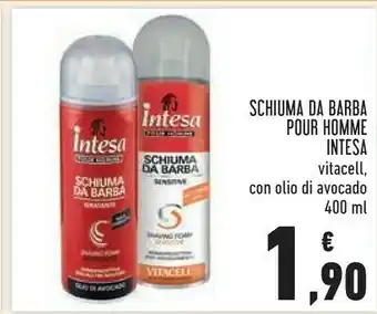 Conad Intesa Schiuma Da Barba Pour Homme offerta