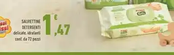 Conad Conad Salviettine Detergenti Delicate/ Idratanti offerta