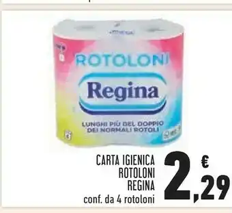 Conad Regina Arta Igienica 4 Rotoloni offerta