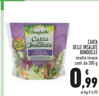 Conad Superstore Bonduelle Carta Delle Insalate offerta