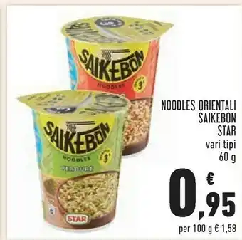 Conad Superstore Star Noodles Orientali Saikebon offerta