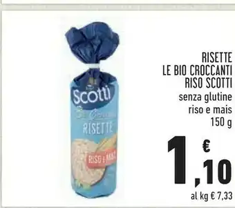 Conad Scotti Risette Riso E Mais 150 G(ml) offerta