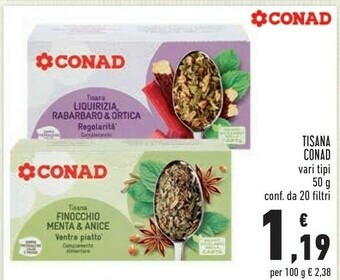 Conad Conad Tisana offerta