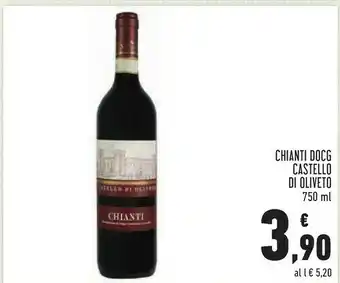 Conad Castello di oliveto Chianti DOCG offerta