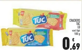 Conad Lu Crackers Tuc Original offerta