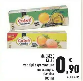 Conad Superstore Calvè Maionese Classica 185 Ml offerta