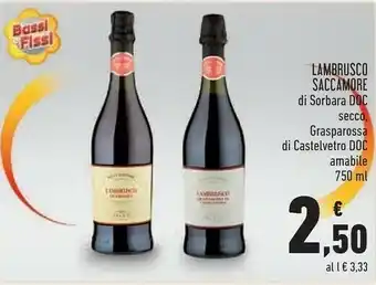 Conad Superstore Sorbara - Cavicchioli Amabile Lambrusco Di Sorbara 750 G(ml) offerta