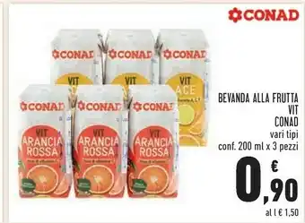 Conad Superstore Ace Conad - Arancia Rossa Vit 600 G(ml) offerta