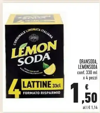 Conad Terme Di Crodo - Lemon Soda offerta
