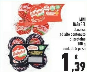Conad Babybel Mini 100 G(ml) offerta