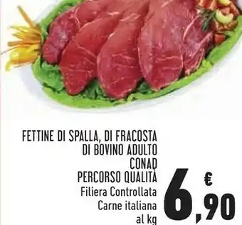 Conad City Conad Fettine Di Spalla, Di Fracosta Di Bovino Adulto offerta