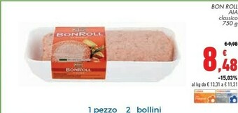 Conad City Aia Bon Roll Classico offerta