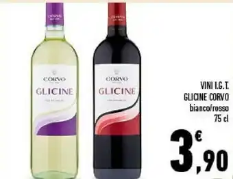 Conad Corvo Vini Igt Glicine Bianco / Rosso offerta