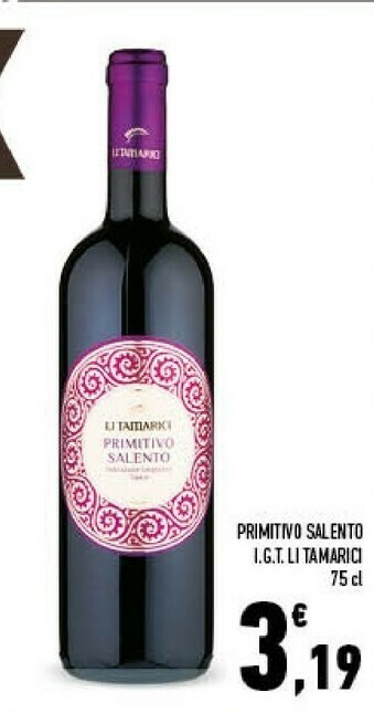 Conad Li Tamarici - Primitivo Salento 750 G(ml) offerta