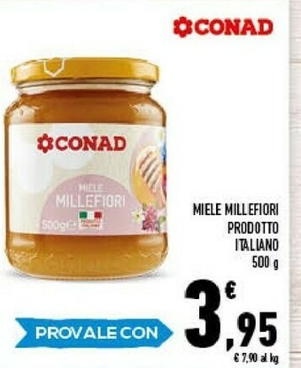 Conad Conad - Miele Millefiori 500 G(ml) offerta