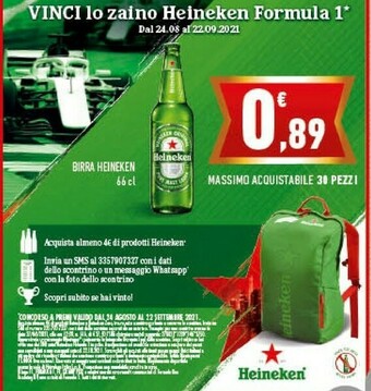 Conad Heineken Birra offerta