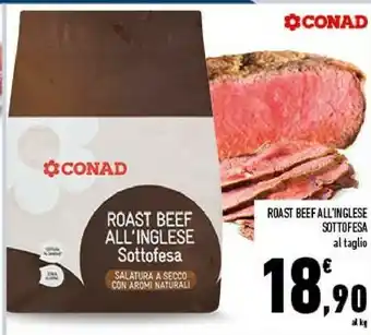 Conad Sottofesa Roast Beef All'iglese offerta