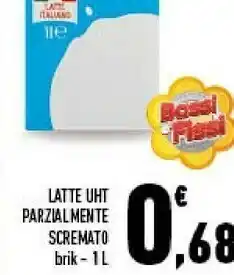 Conad Latte Uht Parzialmente Scremato offerta