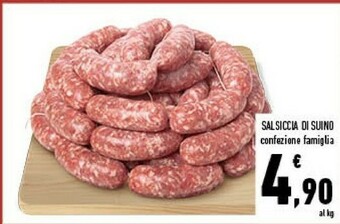 Conad Salsiccia Di Suino offerta
