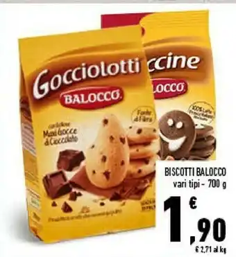 Conad Balocco Biscotti 700 G offerta