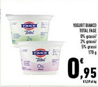 Conad Fage Yogurt Bianco Total offerta