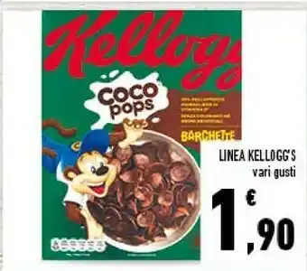 Conad Kelloggs Kellogg's Linea Barchette offerta