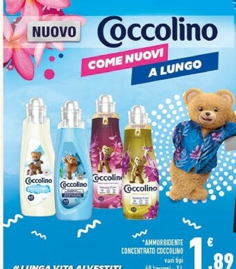 Conad Coccolino Ammorbidente Concentrato offerta