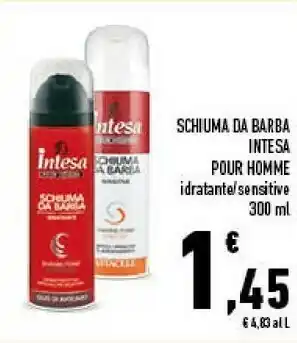 Conad Intesa Schiuma Da Barba offerta