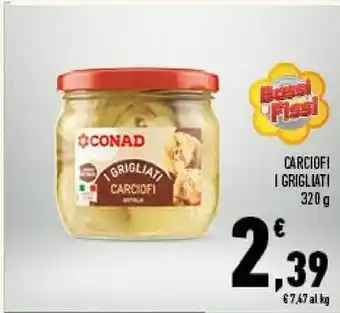 Conad Carciofi I Grigliati offerta