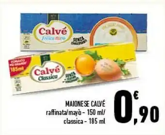 Conad Calvè Maionese Classica 185ml offerta