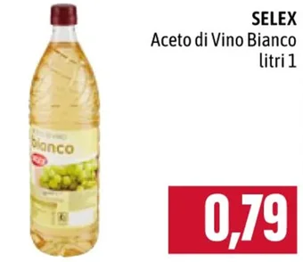 Famila Market SELEX Aceto di Vino Bianco litri 1 offerta