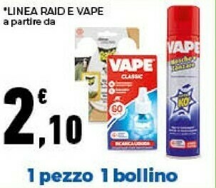 Conad Raid Linea offerta