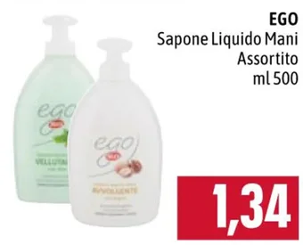 Famila Market EGO Sapone Liquido Mani Assortito ml 500 offerta