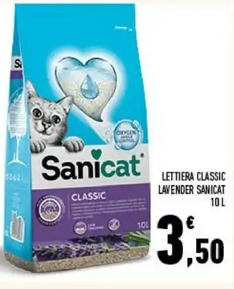 Conad Sanicat Lettiera Classica Lavender offerta