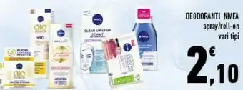 Conad Nivea Deodoranti Spray offerta