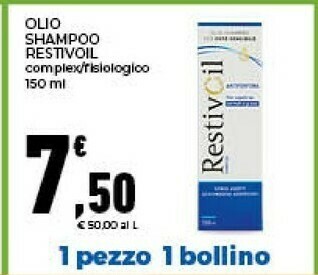 Conad Restivoil Olio Shampoo offerta