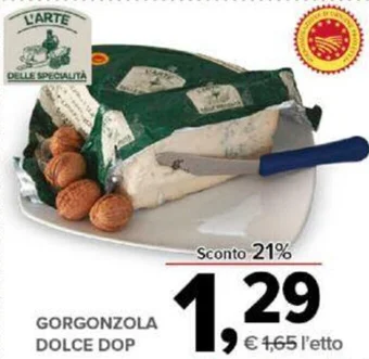 Todis GORGONZOLA DOLCE DOP offerta