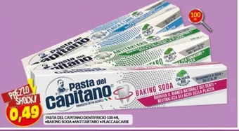 Risparmio Casa PASTA DEL CAPITANO DENTIFRICIO 100 ML offerta