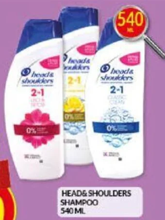 Risparmio Casa HEAD & SHOULDERS SHAMPOO 540 ML offerta