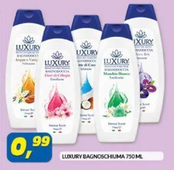 Risparmio Casa LUXURY BAGNOSCHIUMA 750 ML offerta