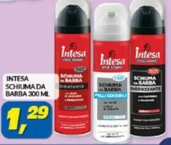 Risparmio Casa INTESA SCHIUMA DA BARBA 300 ML offerta