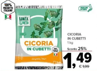 CICORIA IN CUBETTI 1 kg
