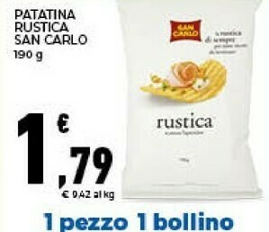 Conad San Carlo Patatine fritte offerta
